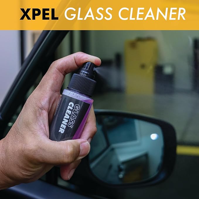 XPEL 3-Pack Interior Care Kit – Car Detailing Set for Interior Surfaces, Trim & Glass | Interior Cleaner, Ceramic Boost, Tint-Safe Glass Cleaner & Premium Microfiber Towel in Branded Case