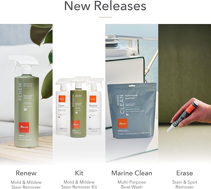 Sunbrella Restore Fabric Protector | Water-Repellent Spray for Outdoor Fabrics | Easy Use, Non-PFAS | Protect & Restore Upholstery | 16 fl oz