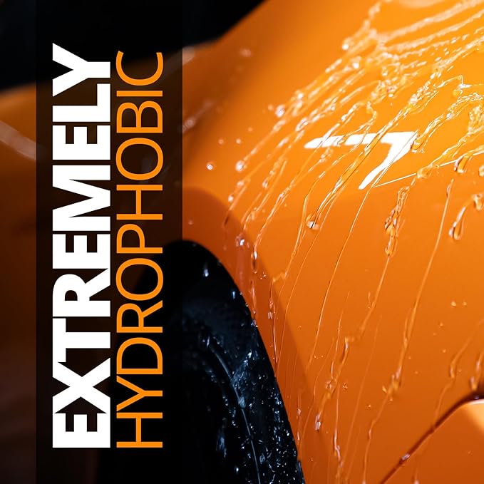 CERAKOTE® Rapid Ceramic Paint Sealant - 32 oz Bulk Pack - Extremely Hydrophobic Ceramic Coating for Cars - Maximum Gloss & Shine – Unmatched Slickness - Pro Results