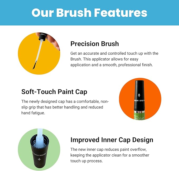 TouchUpDirect 3T3 Ruby Flare Pearl Compatible with Toyota Exact Match Scratch Repair Touch Up Paint - Brush Kit