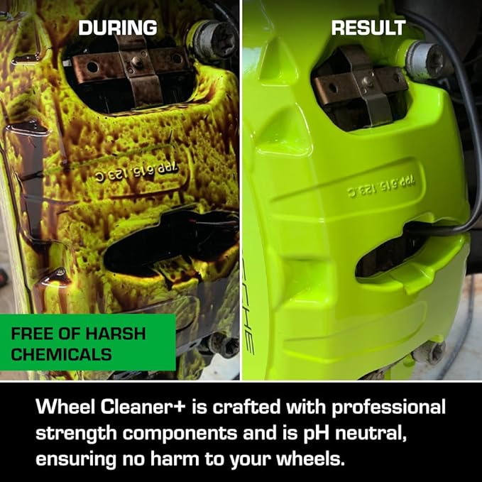 Ethos Wheel Cleaner - Car Wheel Cleaner Spray - Rim Cleaner Spray Brake Dust, Iron Remover - Color Change Technology - Professional Strength Formula (Gallon)