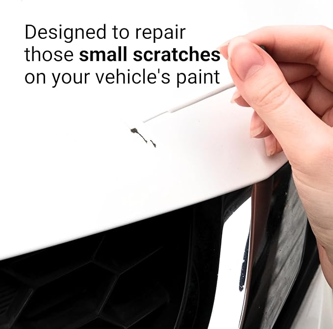 TouchUpDirect J7 Magnetic Metallic Compatible with Ford Exact Match Scratch Repair Touch Up Paint - Brush Kit