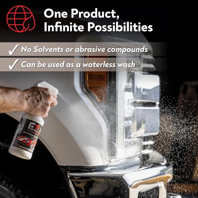 TopCoat F11 Polish & Sealer for Cars, Bikes and More – Water-Based Alternative to Ceramic Wax - 16 oz F11 Kit with Travel Bottle and 2 Microfiber Towels