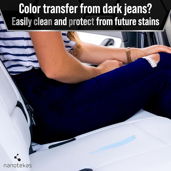 Premium Ceramic Leather Coating – Professional Leather Shield & Protector for Car Seats, Tesla Vegan Leather, Interior, Furniture, Shoes – Nano Technology Long-Lasting Leather Care