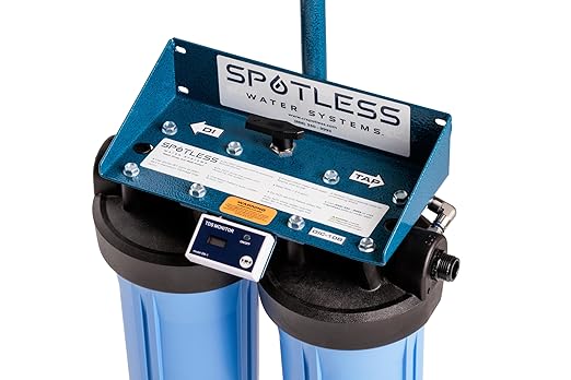 Spotless Water Systems - DIC-10B, W/Integrated Bypass | Simple Window, Solar Panel, RV & Car Wash System, Works for All Vehicles, Motorcycles, Bikes, Boats, Planes, Yachts, Towel Drying Eliminated