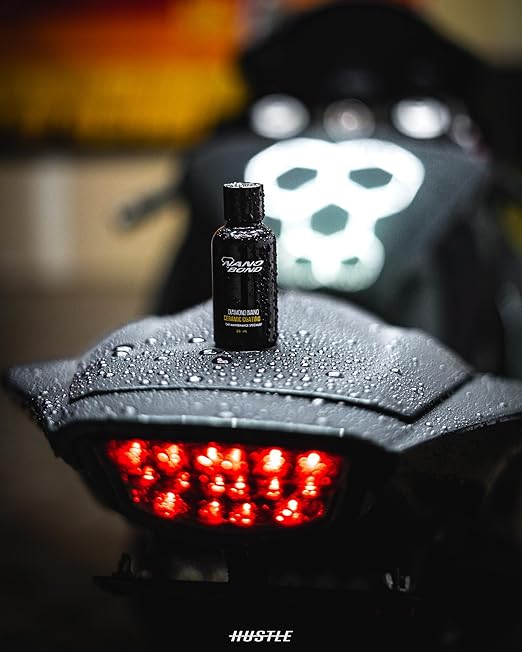 Nano Bond Ceramic Coating 9H PRO, Car, Plastic, Glass, and Wheel Exterior Care Product kit, Hydrophobic, Long Lasting Professional Care, High Gloss Paint Shine, Automotive Polishing Sio2, 60ML (60ML)