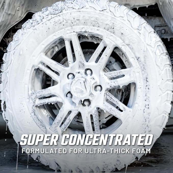 Slick Products Wash & Wax (64 oz.) + Garden Hose Foam Gun Bundle – Super Concentrated Car Wash Foam Shampoo for Car, Truck, RV, Motorcycle, Trailer, and Boat