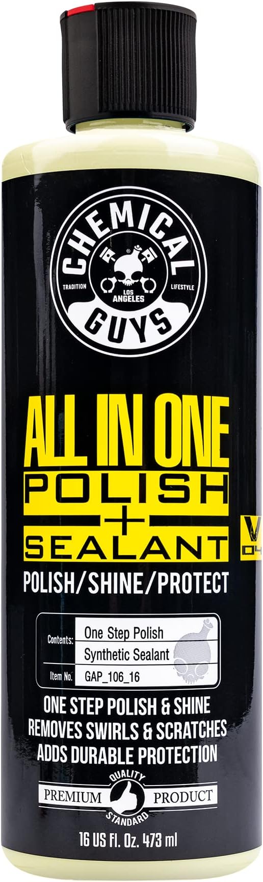 Chemical Guys Gap_106_16 All-in-One Polish + Shine + Sealant (16 oz)