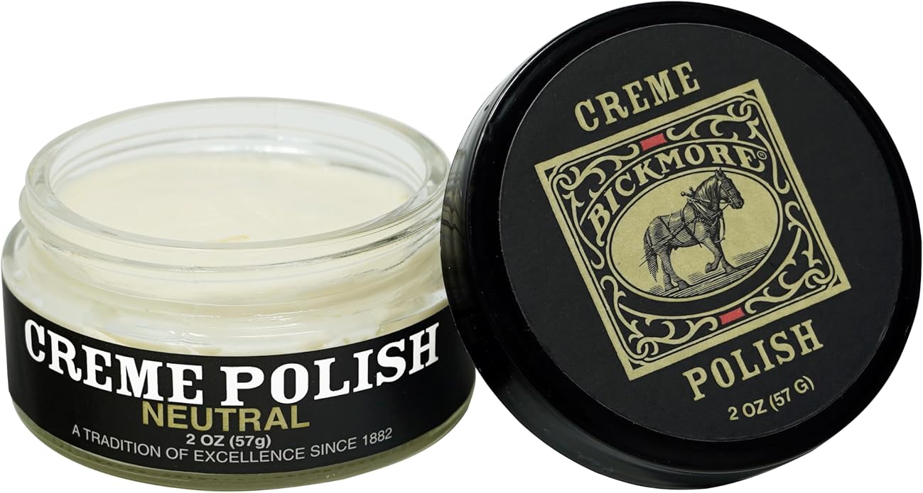 Bickmore Cream Shoe Polish | Conditions and Polishes Leather Shoes, Boots, Accessories | Made in USA