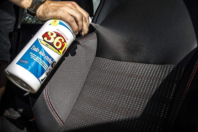 Sisbrill 361 Multi Purpose Car Interior Cleaner Spray - Stain Remover Seat Cleaner, Upholstery, Dashboard, Leather - Car Cleaning Supplies Interior and Exterior - 25 fl oz