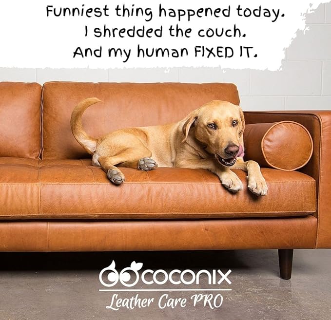 COCONIX Leather Care PRO Professional Black Leather & Vinyl Repair Kit