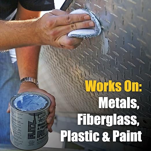 Flitz Car Buffing Kit (Ultra) - USA-Made Car Care Kits for Vehicles - Includes 2lbs Polish, 16oz Ceramic Sealant, 3", 5" and 7" BuffBalls & 4 Microfiber Cleaning Cloths - Exterior Auto Restoration Set