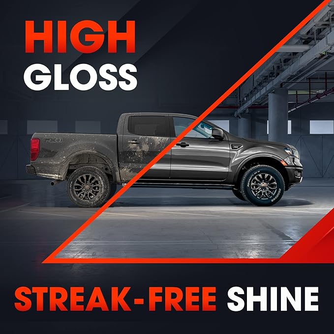 Swift Touchless Car Wash Shampoo (1 Gallon) - No Brushing Required, High Foaming Car Soap, Heavy Duty, Auto Detergent for Foam Cannon, Works on Cars, Trucks, RVs, Upholstery & More!