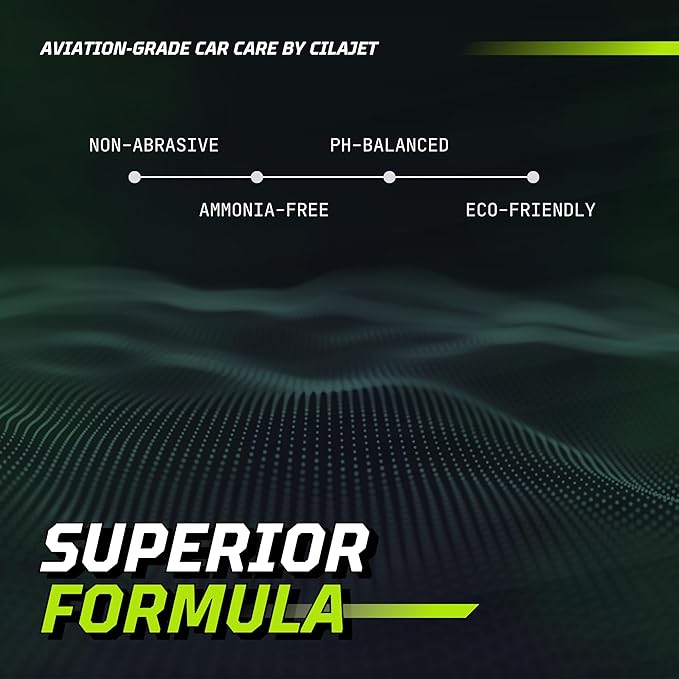 Care Glass Cleaner (16 oz) - Auto Window Cleaner for Car and Truck Windows, Windshields, Mirrors Professional Strength, Streak-Free Window Cleaning Kit, Safe for Tinted Windows, Made in USA 