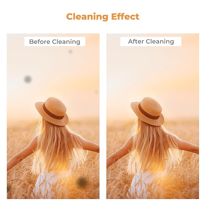 K&F Concept 14pcs Double Tipped 24mm APS Full Frame Sensor Cleaning Swab, DSLR or SLR Digital Camera Cleaning kit and Full Frame Sensor Cleaning Swab