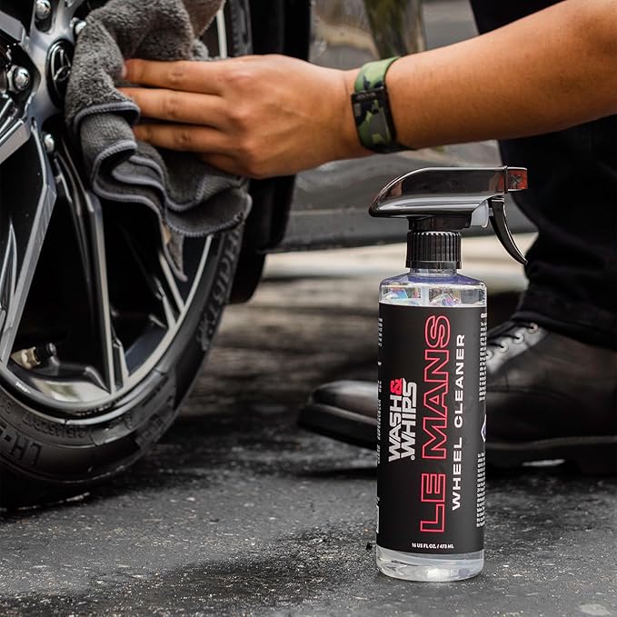 WASH&WHIPS Ultimate Exterior Car WASH Kit – Silverstone Shampoo, Hockenheim Bug Remover, Le Mans Wheel Cleaner – Professional-Grade Shine, Easy to Use, Safe for All Surfaces (Step 1)