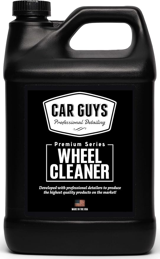 CAR GUYS Wheel Cleaner 1 Gallon Refill | Effective Rim and Tire Cleaner | Safe & Versatile Brake Dust Remover | 1 Gallon (Sprayer Not Included)