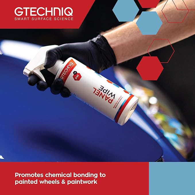 Gtechniq Panel Wipe for Car Cleaning, Pre-Sealant Car Cleaner for Polish Residue, Fragrance-Free, Transparent, 5L
