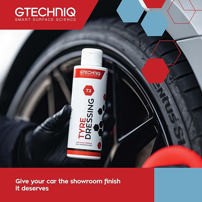 Gtechniq Basic Maintenance Car Care Kit, 6-Piece | Includes Shampoo, Tire Dressing, Detailer, Microfiber Drying Towel, Microfiber Buff Cloths and Kit Bag, Keeps Interior and Exterior Glossy and Clean