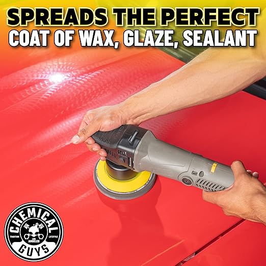 Chemical Guys TORQX Dual-Action Random Orbital Polisher Detailing Kit – 13-Piece Kit With Arsenal Range Bag, Pads, Accessories for Paint Correction, Premium Buffer