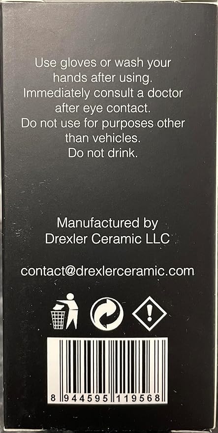 Glass Coating 20ml – Hydrophobic Ceramic Coat for Windshields & Windows | Water Repellent Protection for Glass Parts | Enhanced Visibility, Spotless Finish, Long-Lasting Shine