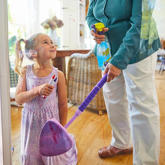 Invisible Glass 95170 Reach & Clean Home Glass Cleaning Tool Replacement Quick Change Microfiber Covers for Streak-Free Glass, Window, and Mirror Cleaning, Pack of 6