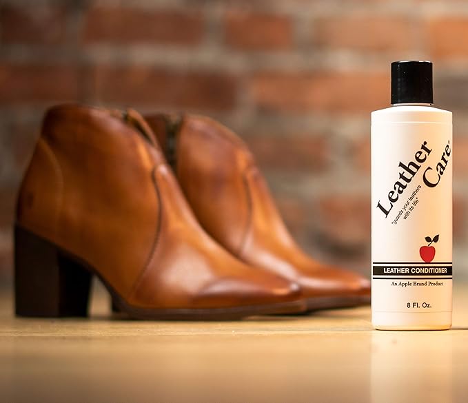 Apple Leather Care Leather Conditioner 8oz Bottle