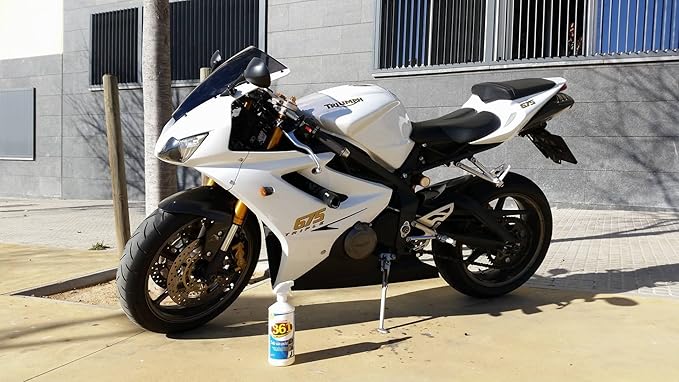 Sisbrill 361 Multi Purpose Car Interior Cleaner Spray - Stain Remover Seat Cleaner, Upholstery, Dashboard, Leather - Car Cleaning Supplies Interior and Exterior - 25 fl oz