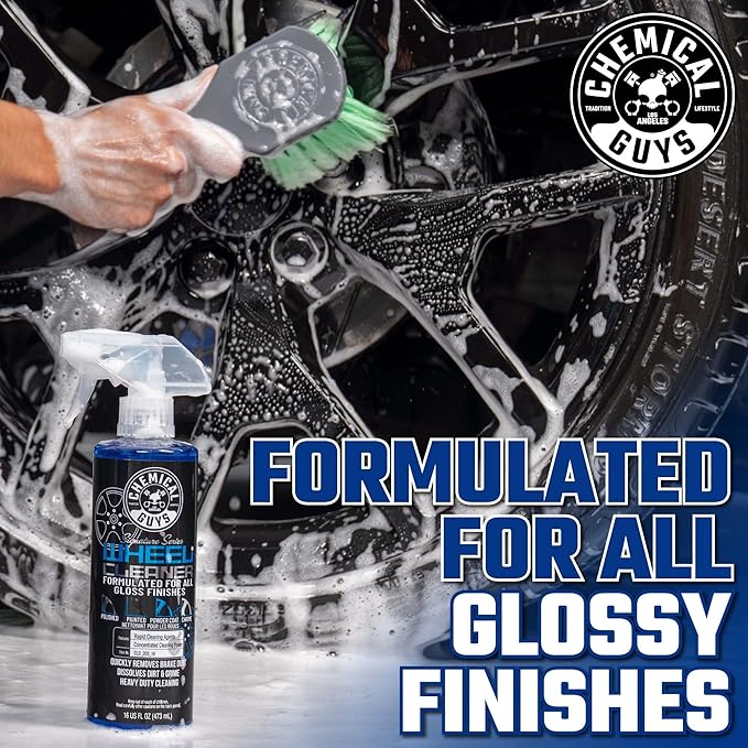 Chemical Guys CLD_203_1602 Signature Series Wheel Cleaner, Formated For All Gloss Finishes, Safe for Cars, Trucks, SUVs, Motorcycles, RVs & More 16 fl oz (2 Pack)