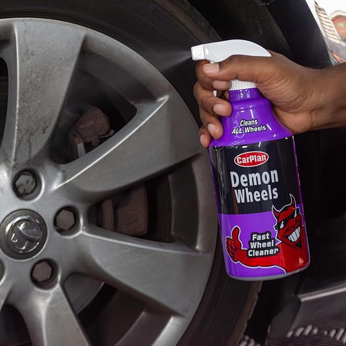 CarPlan Demon Wheels 34 fl Oz (1L) - Fast Wheel Cleaner