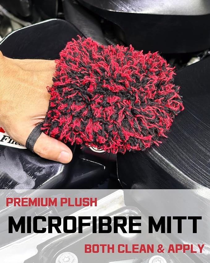 10PCS Engine Bay Cleaning Kit, Professional Under Hood Detailing Tools with Long Bendable Brush & Natural Bamboo Horsehair Brush, Applicators, Towel for Car, Truck