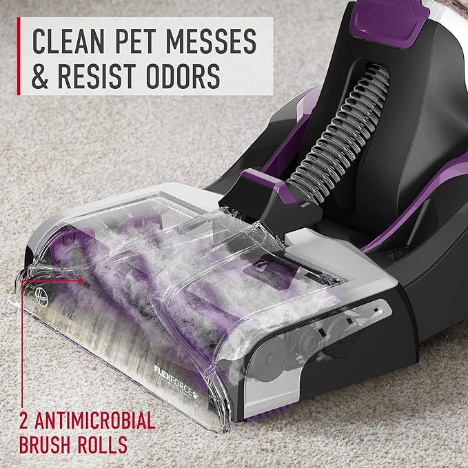 Hoover SmartWash Pet Automatic Carpet Cleaner Machine with Spot Chaser Wand, Deep Cleaning Carpet Shampooer Machine, Pair with a Hoover Carpet Cleaner Solution for a Bright, Refreshed Home