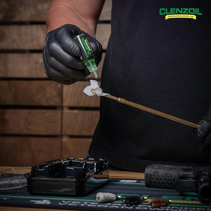 CLENZOIL Field & Range Pistol Basics Cleaning Kit | Complete Handgun Cleaning Set