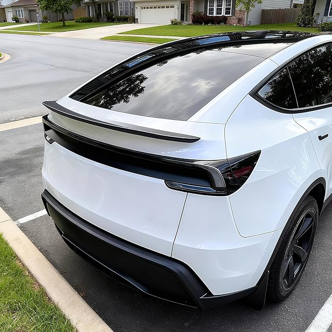 PPF Film for Tesla Model Y Juniperlliftgate Applique Wrap Sticker Exterior for Model Y Juniper Accessories Precut Protective Film Daytime Running Lights Trim Film (Black)