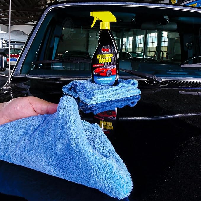 Stoner Car Care 92604 Waterless Wash Car Detailing Spray – Safe, Scratch-Free Formula Quickly Cleans, Shines & Protects Cars, Trucks, Boats, Motorcycles, RVs & More – No Soap or Hose Needed – 22 Fl Oz