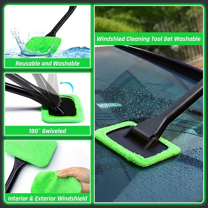 47PCS Car Detailing Kit Interior Cleaner, Car Cleaning Kit, Car Vacuum Car Interior Detailing Kit, Car Wash Kit with Bucket Auto Detailing Brush Set Car Accessories for Motorcycle, Cars, Bikes, Wheels