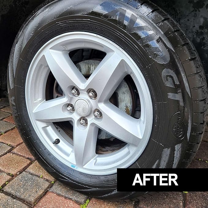 Quality Chemical Mag Brite/Acid Wheel and Rim Cleaner-Wheel and Tire Cleaner - Formulated to Safely Remove Brake Dust and Heavy Road Film - Best Car Wheel Cleaner for Rims - 1 Gallon Combo