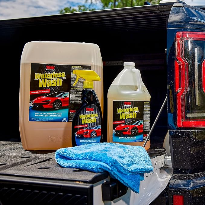 Stoner Car Care 92604-3PK Waterless Wash Car Detailing Spray – Safe, Scratch-Free Formula Quickly Cleans, Shines & Protects Cars, Trucks, Boats, Motorcycles, RVs & More – 22 Fl Oz, Pack of 3