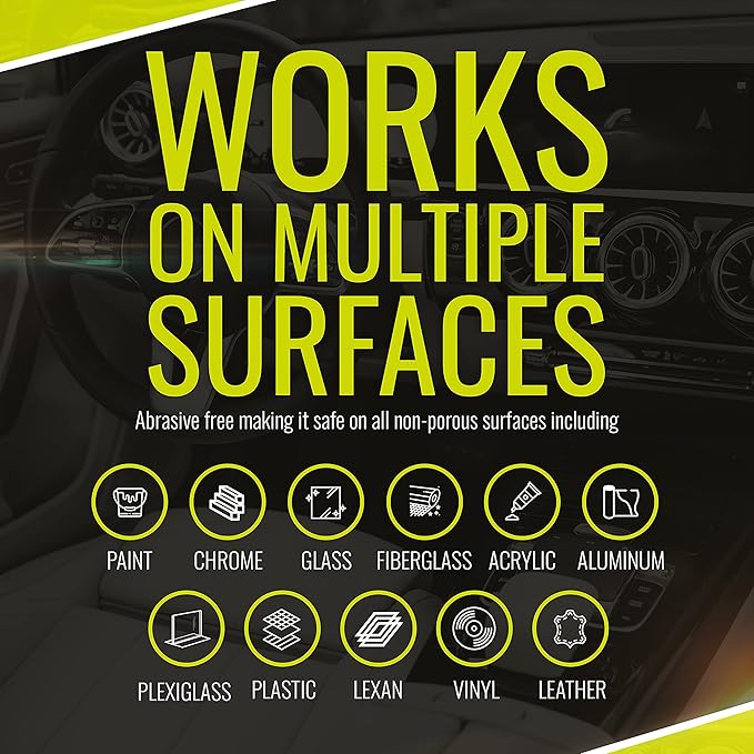 BugSlide 64 Oz Cleaner Refill for Spray Bottles & Travel Kits - All Surfaces Cleaning and Detailing Solution for Vehicle Interior and Exterior Use - Shines, Degreases, Polishes