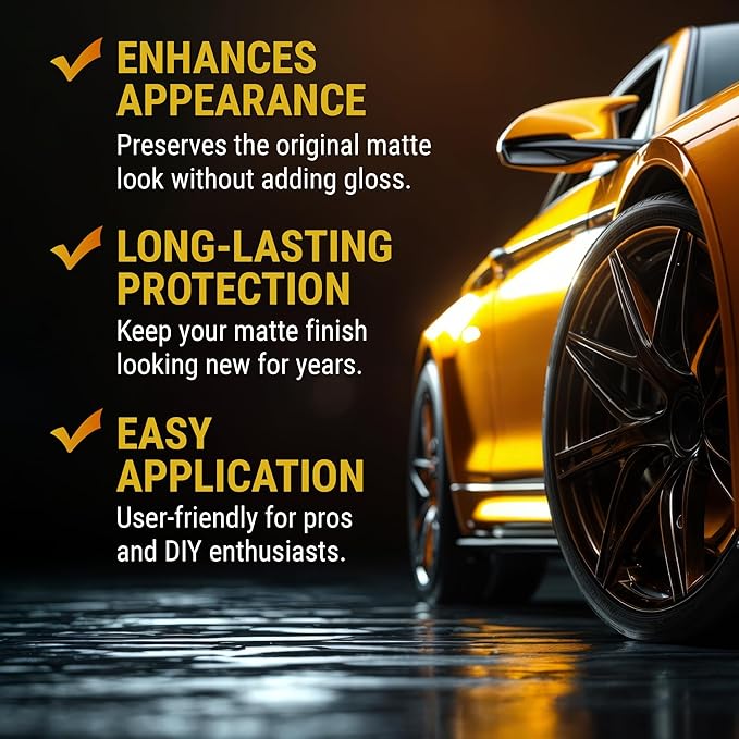 McKee's 37 - Matte Finish Ceramic Coating - Advanced Protection & Shine for Matte Paint, Ceramic Coating for Matte Finish (4 oz)