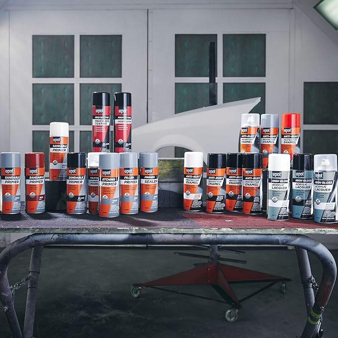 U-POL Undercoating Spray, Vehicle Protection Spray with Textured Finish & Anti-Rust Technology, Black, 15 oz