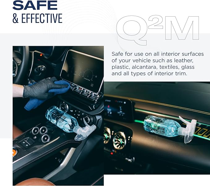 Gyeon Interior Detailer All‑Surface Car Interior Cleaner Safe on Leather Plastic Textiles Vinyl Dashboard Screen Trim Purify Matte Finish No Shine Residue