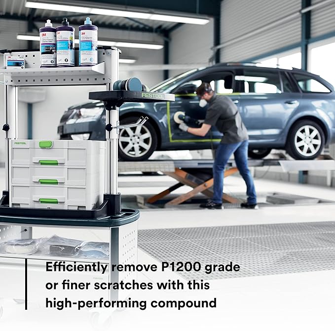 Perfect-It Perfect-It EX AC Rubbing Compound, 36060, Fast Cutting, High Performing, 1 qt (32 fl oz)