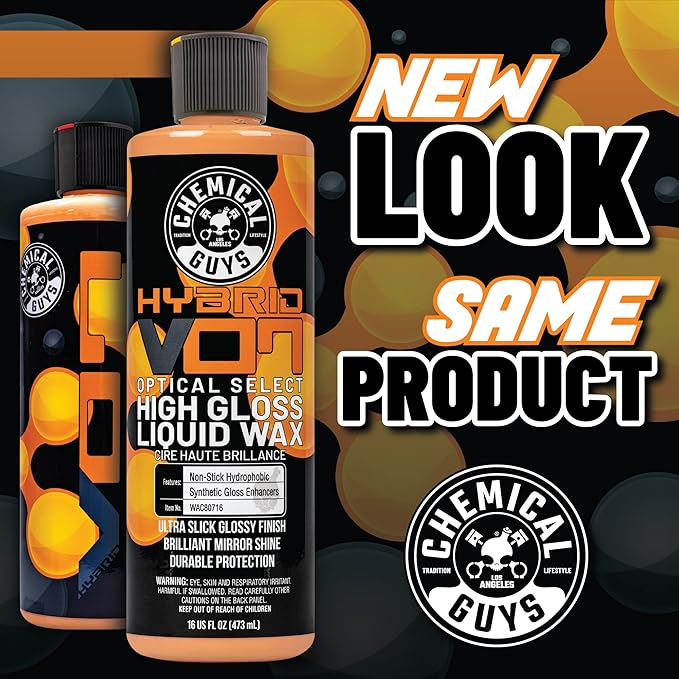 Chemical Guys WAC80716 Hybrid V7 Optical Select High Gloss Liquid Wax