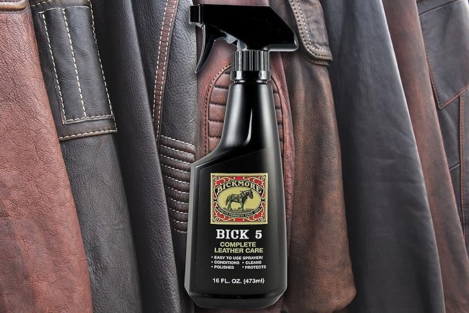 Bickmore Bick 5 Leather Cleaner & Conditioner 16oz Spray (2-Pack) Complete Leather Care