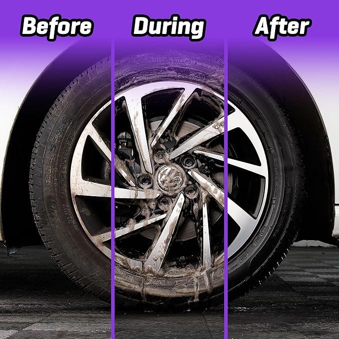 CarPlan Demon Wheels 34 fl Oz (1L) - Fast Wheel Cleaner