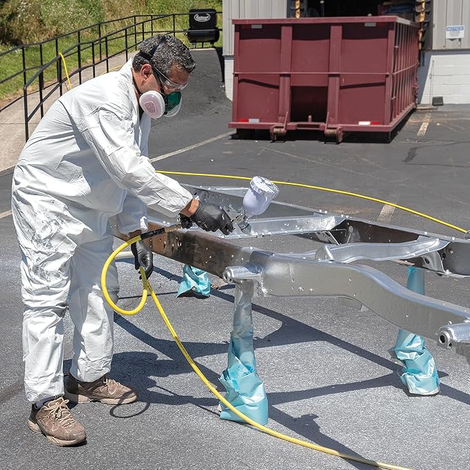 Eastwood Rust Encapsulator Platinum Pint | UV Resistant Aluminum Finish Rust Preventive Coating | Easy Apply High-Tech Formula Automotive Paint to Stop Rust | Rust Remover for Metal Structures