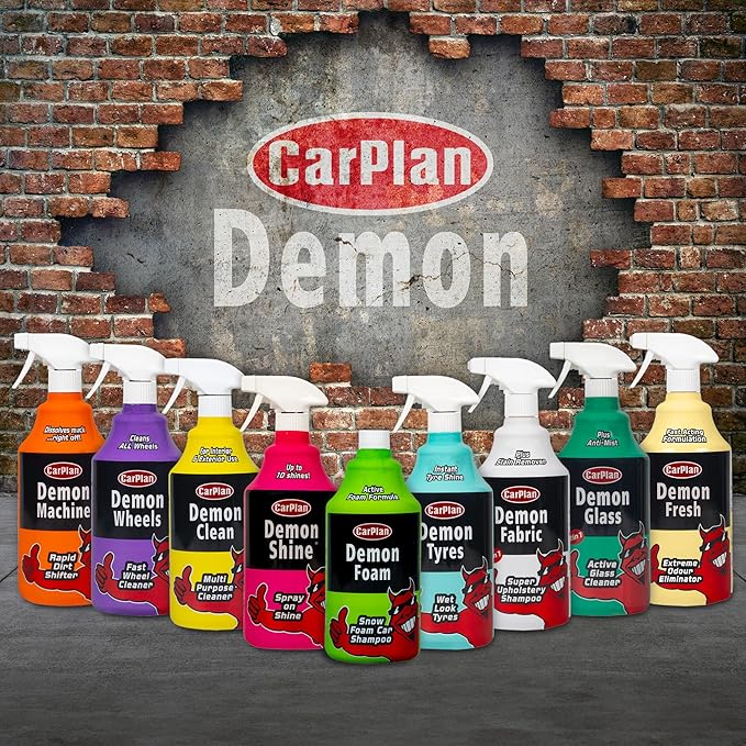 CarPlan Demon Wheels 34 fl Oz (1L) - Fast Wheel Cleaner