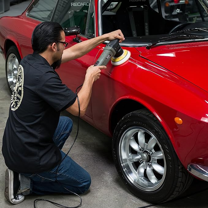 Chemical Guys BUF_501 TORQ 10FX Random Orbital Polisher, (Safe for Cars, Trucks, SUVs, & More) Digital Display, 700W, Orbit 8mm